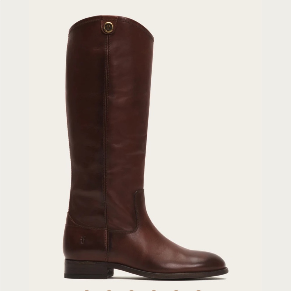 Frye Melissa Button 2 Boots in Redwood